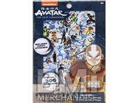 200 POINT - 24PC MODULAR HANGING KIT - AVATAR STICKER BOOK WITH PUFFY STICKERS