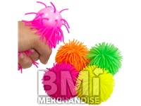 144PC 4IN SPIKY BLOON BALL ASST
