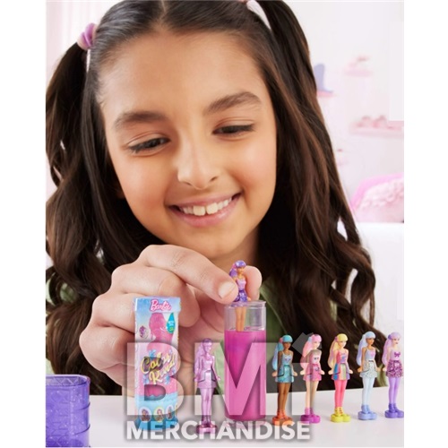 BARBIE MINILAND CORE DOLL COLOR REVEAL 10PC ASSORTMENT