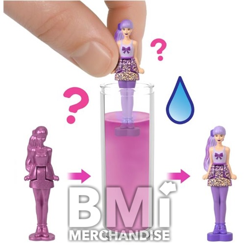 BARBIE MINILAND CORE DOLL COLOR REVEAL 10PC ASSORTMENT
