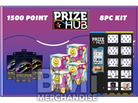 8PC 1500 POINT MODULAR LOCKER PRIZE HUB KIT