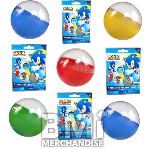 48PC SONIC MINI WALKER BLIND BAG CAPSULE KIT