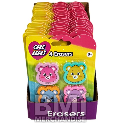 CARE BEARS ERASERS