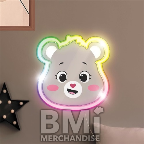 CARE BEARS NEON WALL DECOR