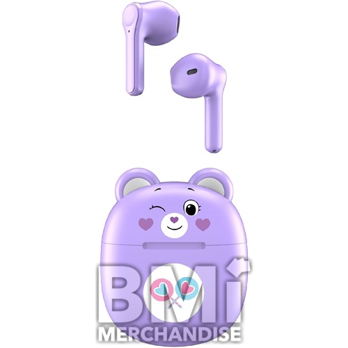 CARE BEARS WIRELESS EARBUDS W/ CHARGING CASE