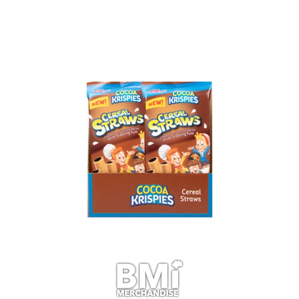 COCOA KRISPIES CEREAL STRAWS 5CT