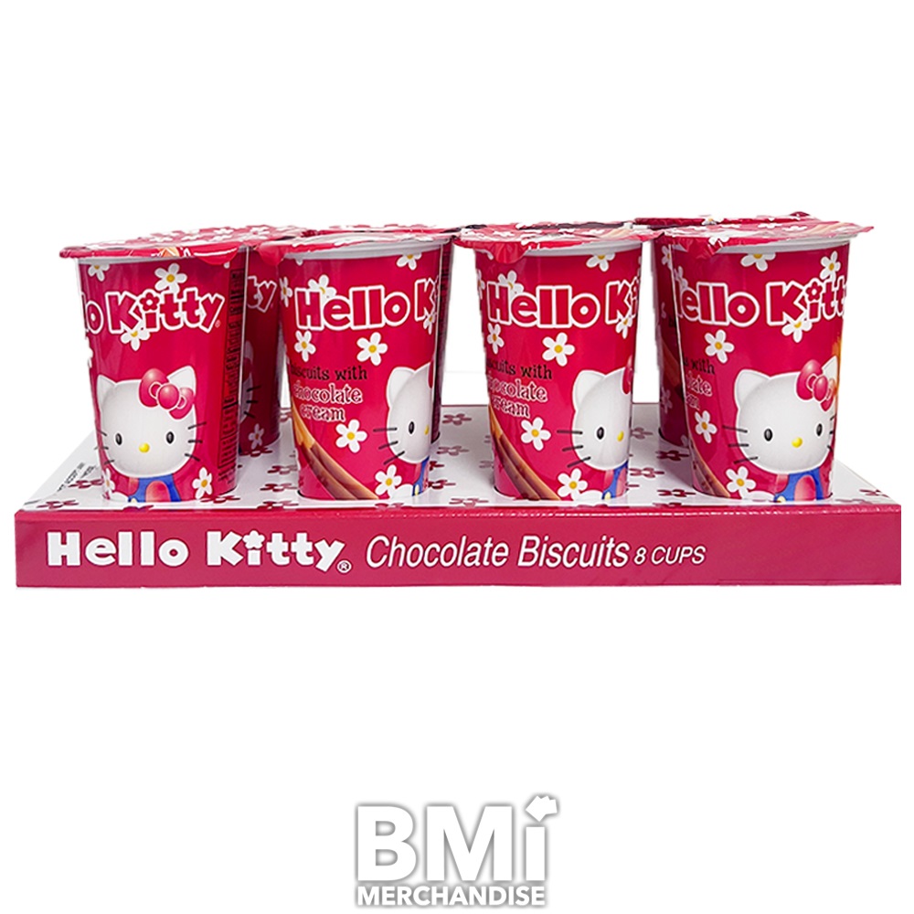 HELLO KITTY CHOCOLATE DIP BISCUITS