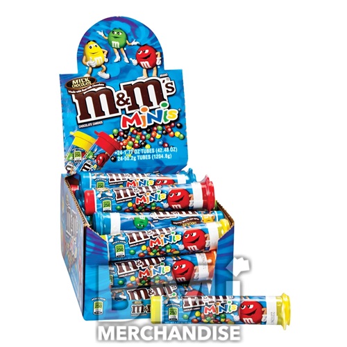 MINI M&M MEGA TUBE 24PC