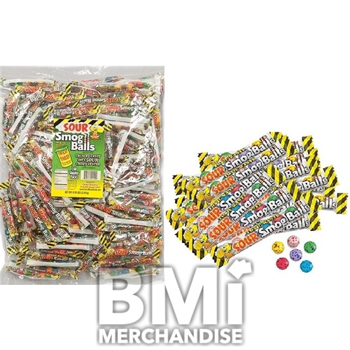 TOXIC WASTE SOUR SMOG BALL SHOOTER BAGS 240CT