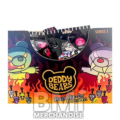 DEDDY BEAR PLUSH CLIP ON BLIND BAG