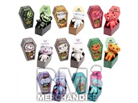 24PC OVER THE EDGE 6.5 INCH DEDDY BEAR COFFIN ASST KIT