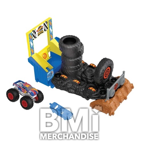 3000 POINT - 2PC MODULAR LOCKER KIT - HOT WHEELS MONSTER TRUCKS ARENA SMASHERS RACE PLAYSET *