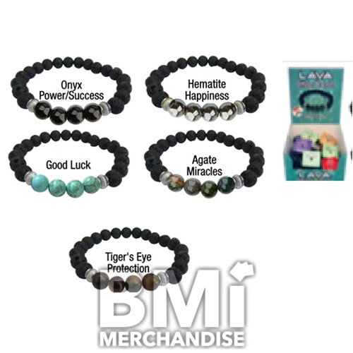 50PC LAVA BRACELET