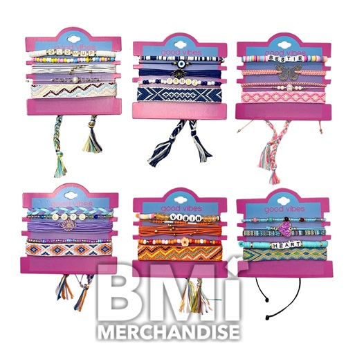 GOOD VIBES JEWELRY ASST