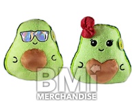16.5 INCH PLUSH AVOCADO ASST