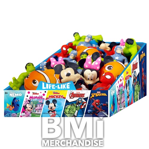 DISNEY MARVEL 5 SOFT AND STRETCH LIFELIKE FIGURES 6 STYLES