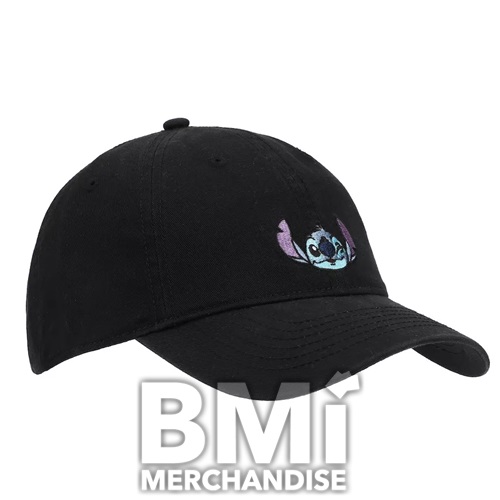 DISNEY STITCH WINKY FACE EMBROIDERED DAD CAP