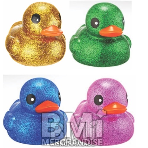 36PC 6INCH SOLID GLITTER DUCK ASSORTED CRANE KIT