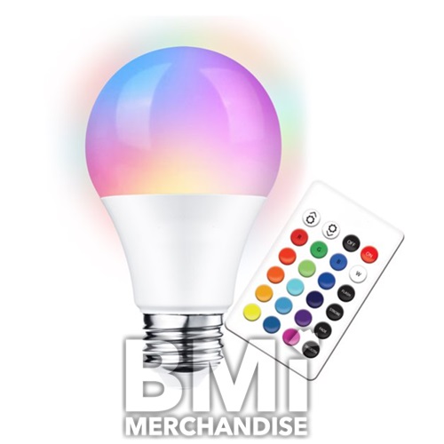 MULTI COLOR LED BULB WITH REMOTE