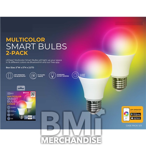 MULTI COLOR LED BULB WITH REMOTE