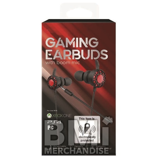 GAMING EARBUDS W/ BOOM MIC