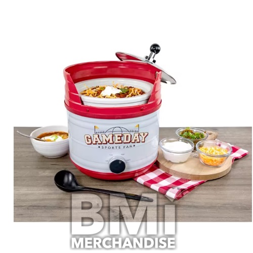 GAME DAY KICKIN' KEG SLOW COOKER - 4QT