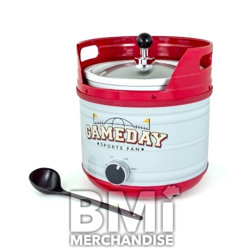 GAME DAY KICKIN' KEG SLOW COOKER - 4QT