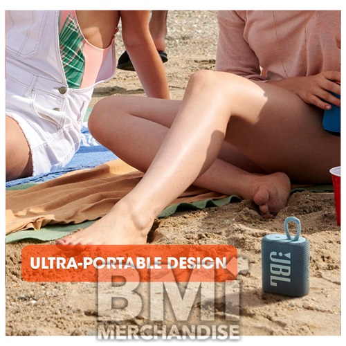 JBL GO4 PORTABLE WATERPROOF WIRELESS SPEAKER - STRAPPED