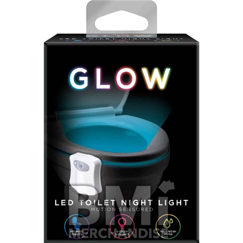 LED COLOR CHANGING TOILET LIGHT ATTACHMENT
