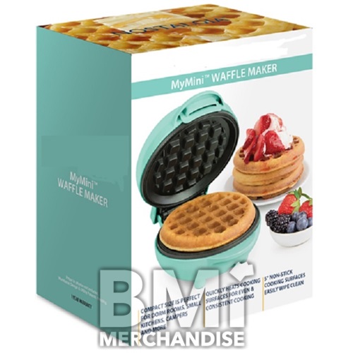 NOSTALGIA MY MINI PERSONAL ELECTRIC WAFFLE MAKER