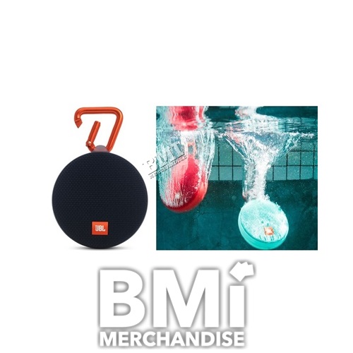 JBL CLIP2  WATERPROOF PORTABLE BT SPEAKER-STRAPPED