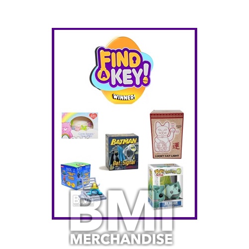 FIND A KEY 10PC SILVER PRIZE LOCKER SET 5 DOOR SETUP