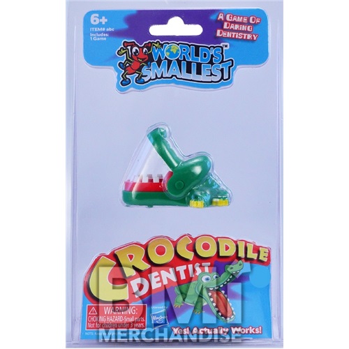 WORLDS SMALLEST CROCODILE DENTIST GAME