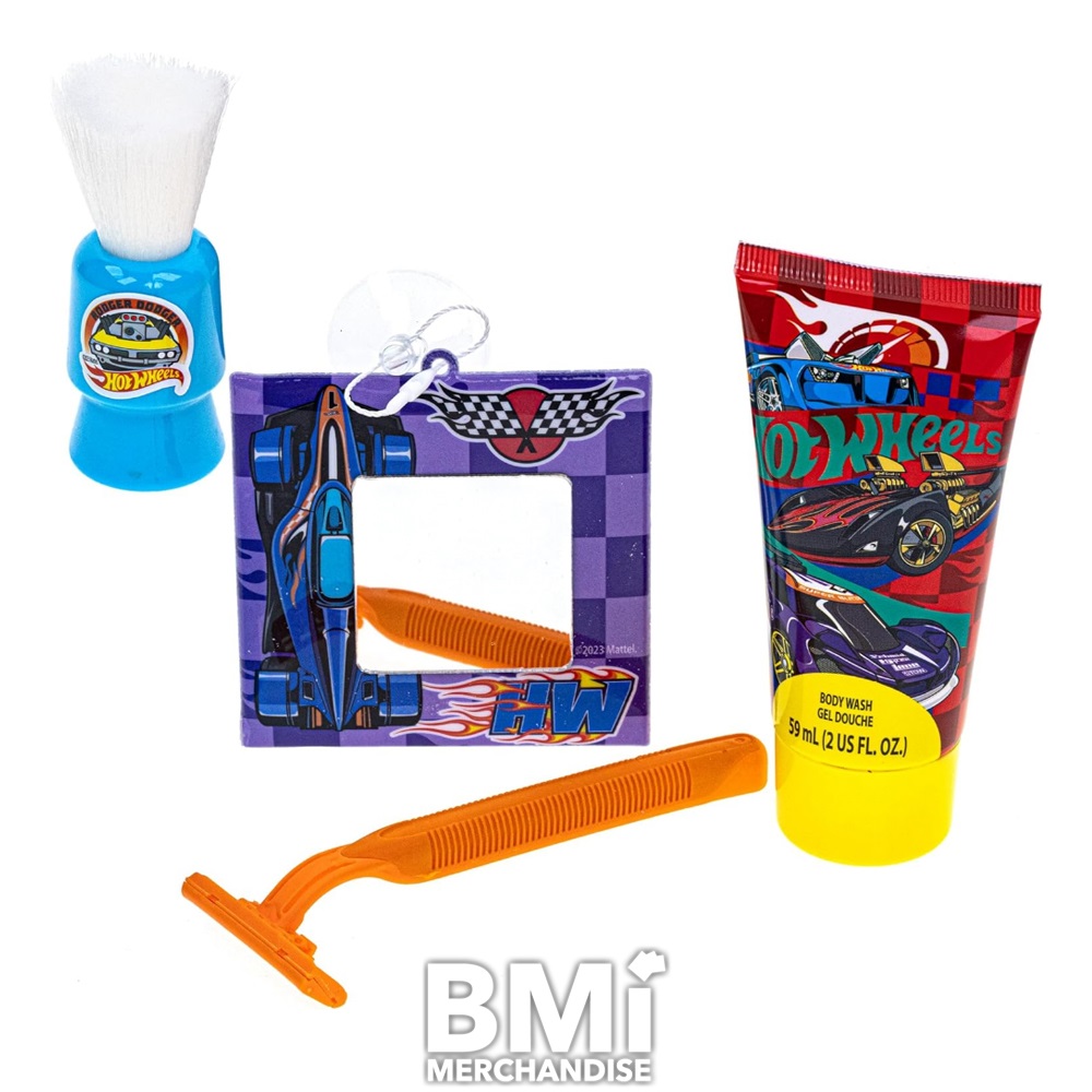 HOT WHEELS BATH SET SHAVE KIT