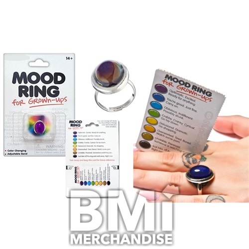 350 TICKET TO PRIZE KIT - MOOD RING ASST- 36PC