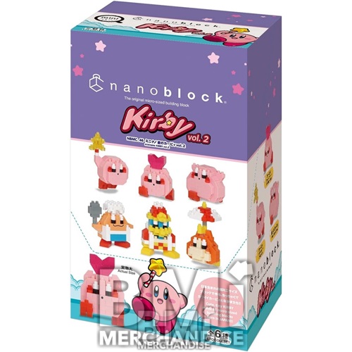 750 POINT- 12PC MODULAR HANGING KIT- KIRBY MININANO NANOBLOCKS