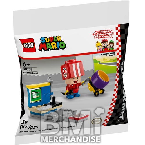 LEGO MARIO KART TOAD PIT CREW