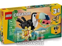 2500 POINT - 2PC MODULAR LOCKER KIT - LEGO WILD ANIMALS TROPICAL TOUCAN