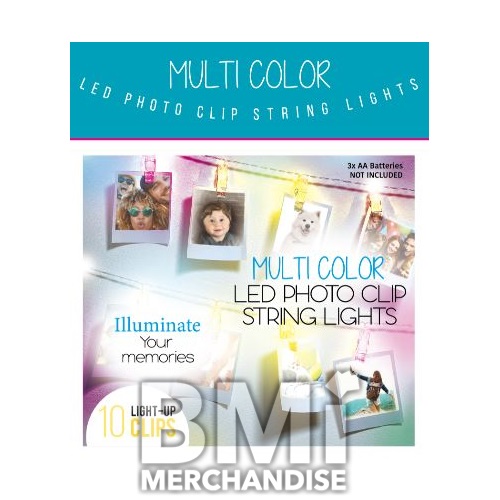 LED MULTI COLOR CLIP HANGERS