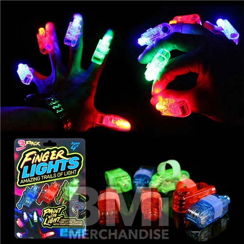 GLOW IN DARK FINGER LIGHTS