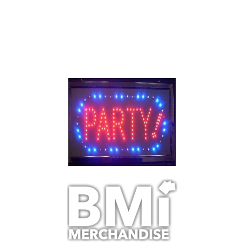 LED PARTY SIGN