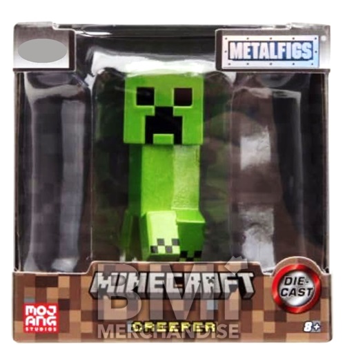 6PC OVER THE EDGE MINECRAFT 2.5INCH METAL FIGS ASSORTMENT