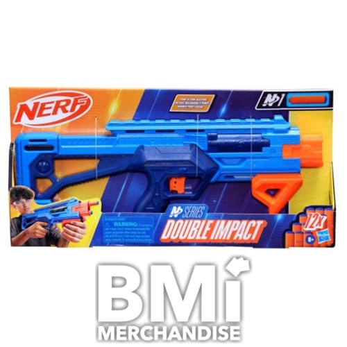 NERF N SERIES DOUBLE IMPACT BLASTER