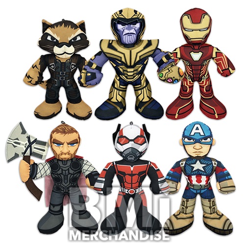 14INCH MARVEL SPIDERMAN AND  MARVEL HEROS 