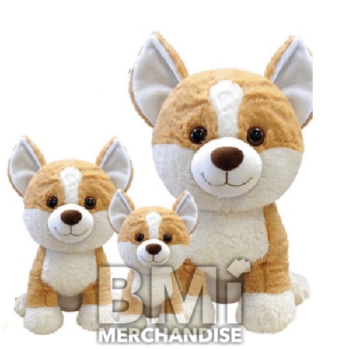 21INCH CHARLES THE CORGI PLUSH