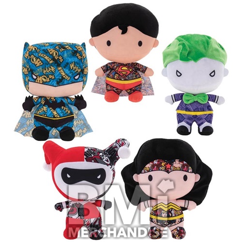 7INCH DC COMIC  PLUSH ASSORTMENT