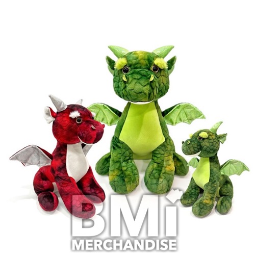 21IN SCORCH THE DRAGON PLUSH