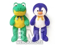 30IN FROG AND PENGUIN PLUSH