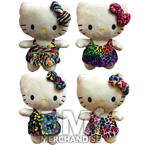 48PC 10-12INCH LICENSED HELLO KITTY & FRIENDS PLUSH ASST CRANE KIT