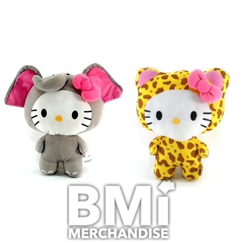 48PC 10-12INCH LICENSED HELLO KITTY & FRIENDS PLUSH ASST CRANE KIT